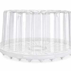Tortinė plastikinė su dangteliu 25cm