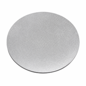 Padėklas tortui Ø35,6 cm, 12 mm – sidabrinis, apvalus