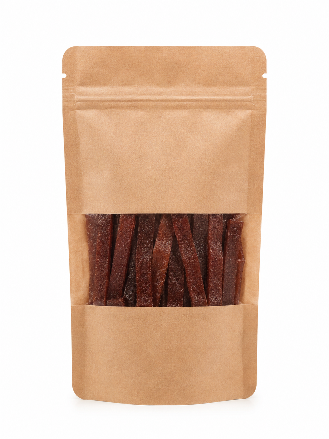 DoyPack maišelis su langeliu 110x70x185mm (250ml) su užspaudimu