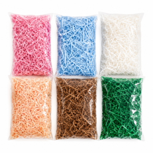 Spalvotos popieriaus drožlės 100g