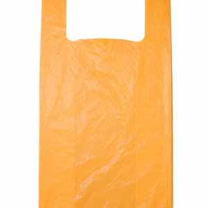 Plastikiniai pirkinių maišeliai 30x8x55cm 18mk