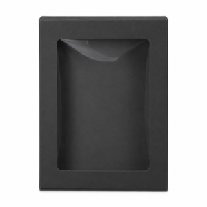 Dėžutė GR 305x215x80 juoda su langeliu