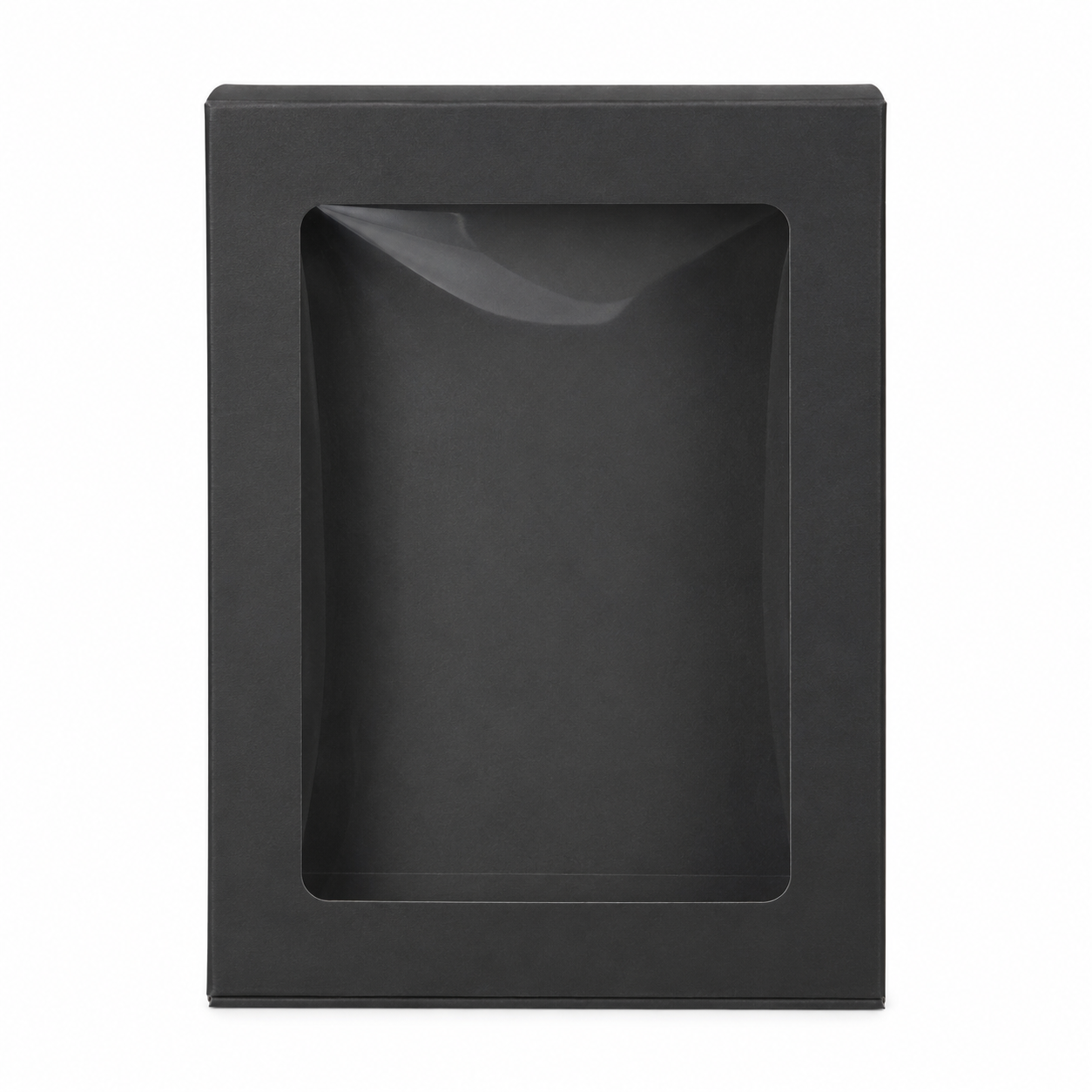 Dėžutė GR 305x215x80 juoda su langeliu