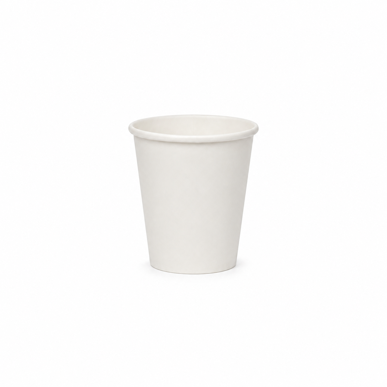 Balti popieriniai espresso puodeliai 100 ml, 100 vnt