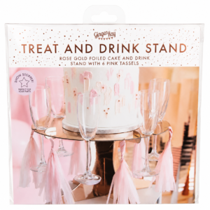 Stovas tortui ir gėrimams „Treat and Drink Stand“